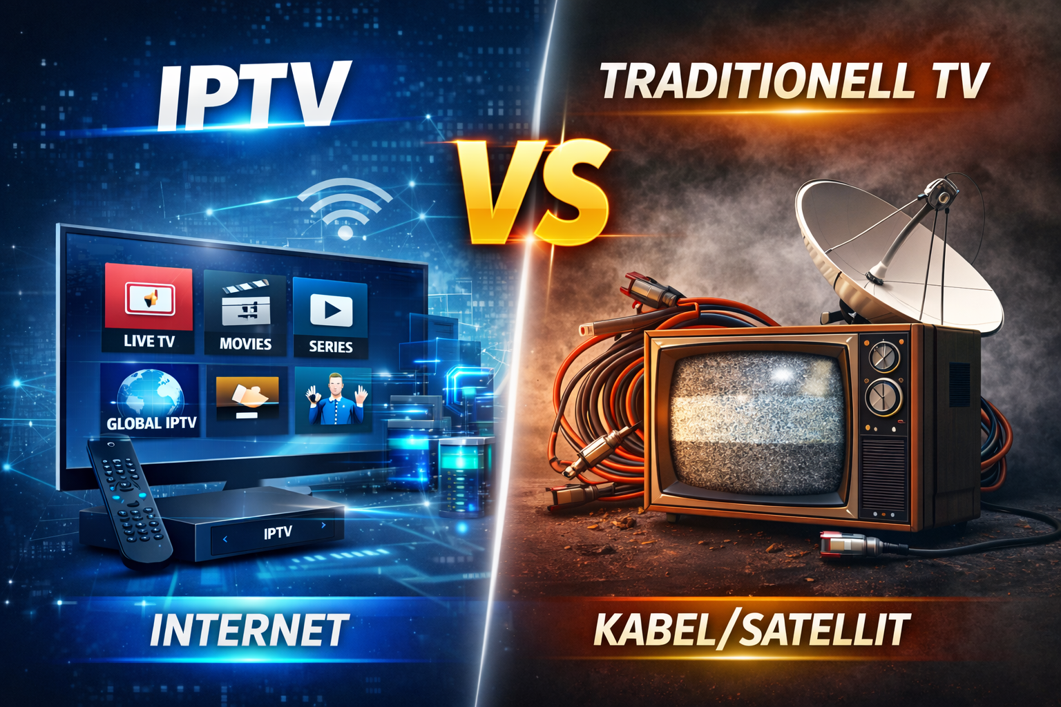 hur fungerar iptv jämfört med traditionell tv iptv streaming vs kabel tv