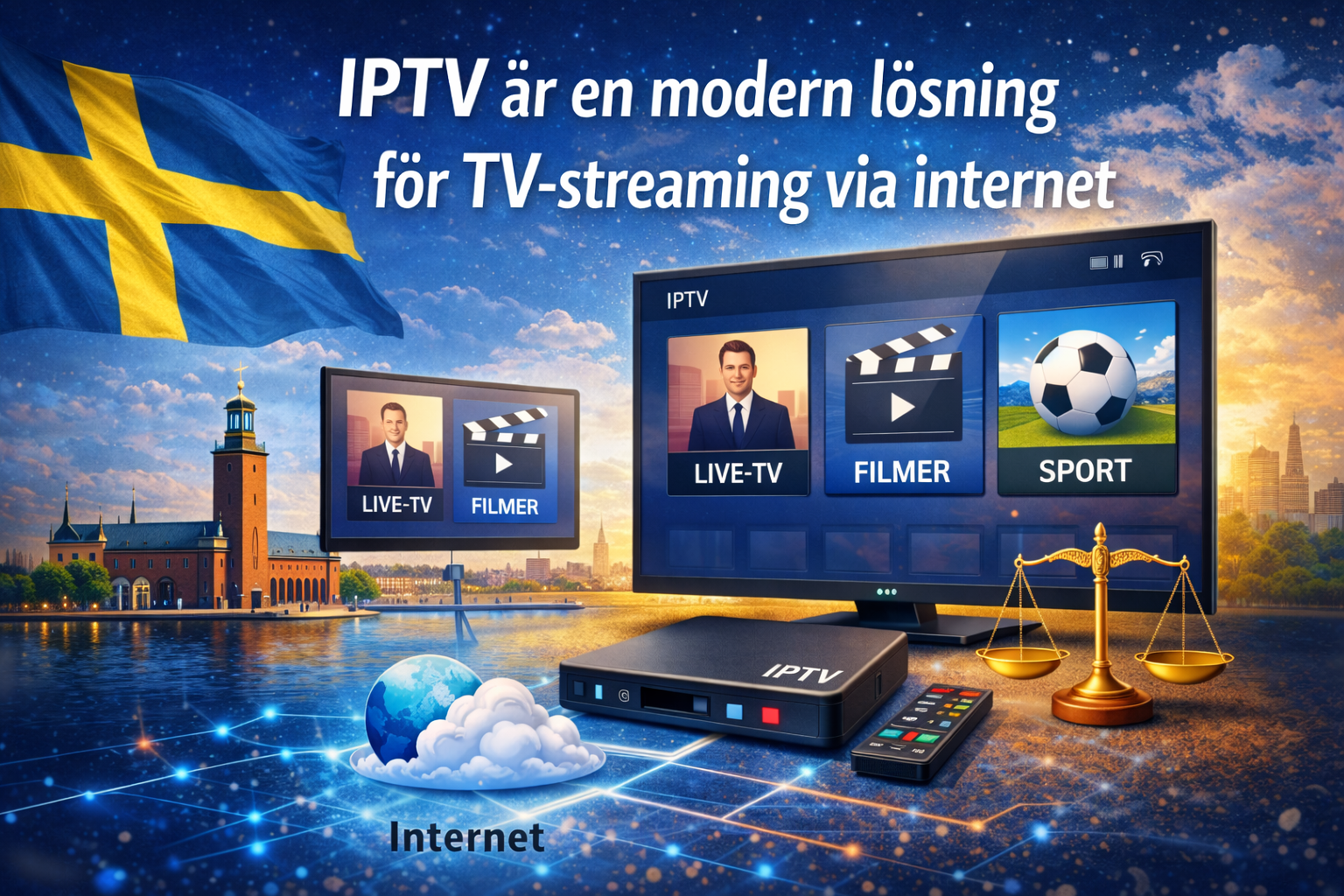 är iptv lagligt i sverige och hur iptv sverige streaming fungerar på smart tv och iptv box