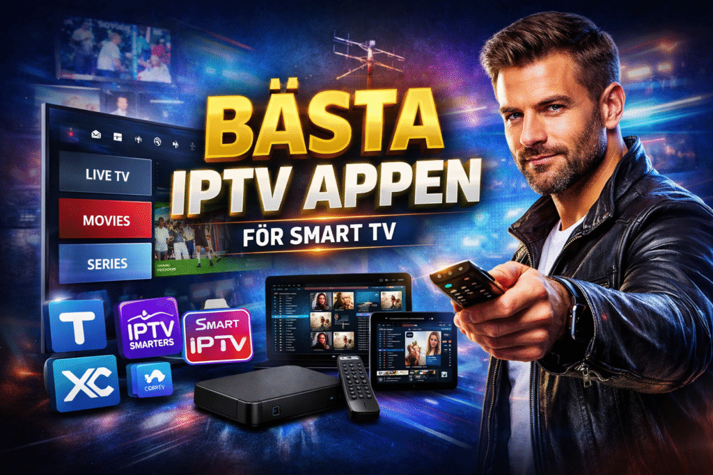 bästa iptv appen för smart tv med iptv appar och iptv player jämförelse