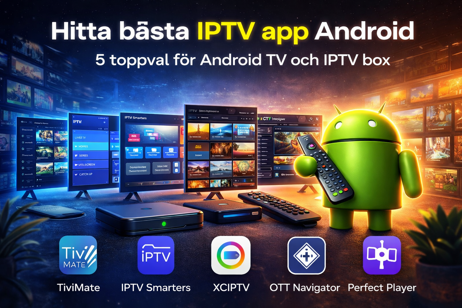 bästa iptv app android jämförelse av iptv player android som tivimate iptv smarters och xcip tv