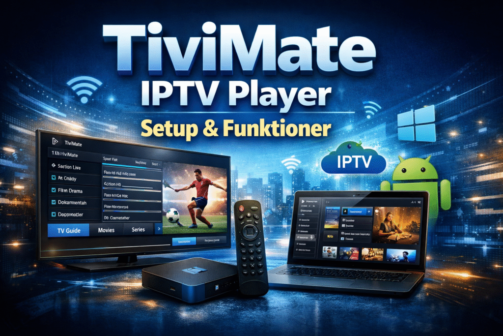 TiviMate IPTV Player guide för IPTV Sverige och Nordic IPTV på flera enheter